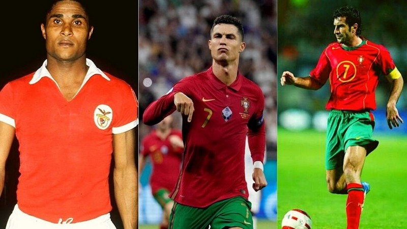 Top 6 cầu thủ Bồ Đào Nha vĩ đại nhất lịch sử bóng đá