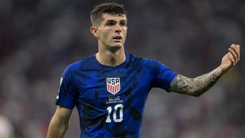 Cầu thủ Pulisic, đội trưởng Mỹ, niềm hi vọng lớn nhất xứ cờ hoa